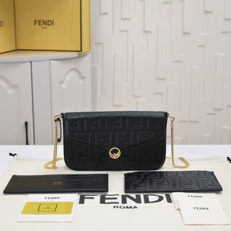 F**di satchel bags